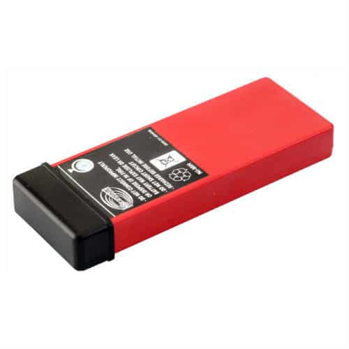 Bateria do sterowania radiowego HBC / Putzmeister czerwona